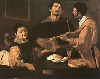 Three Musicians, by Diego Velasquez